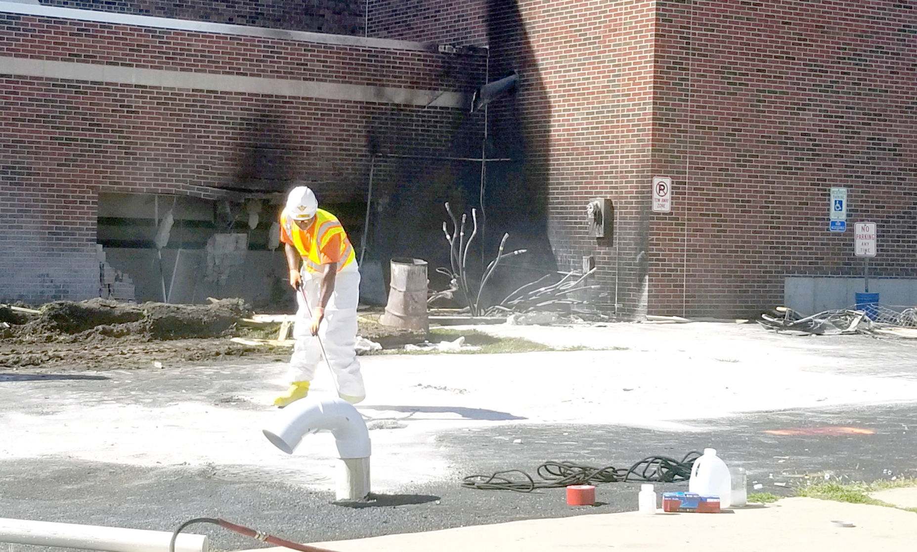 Beaver Dam Middle School damage